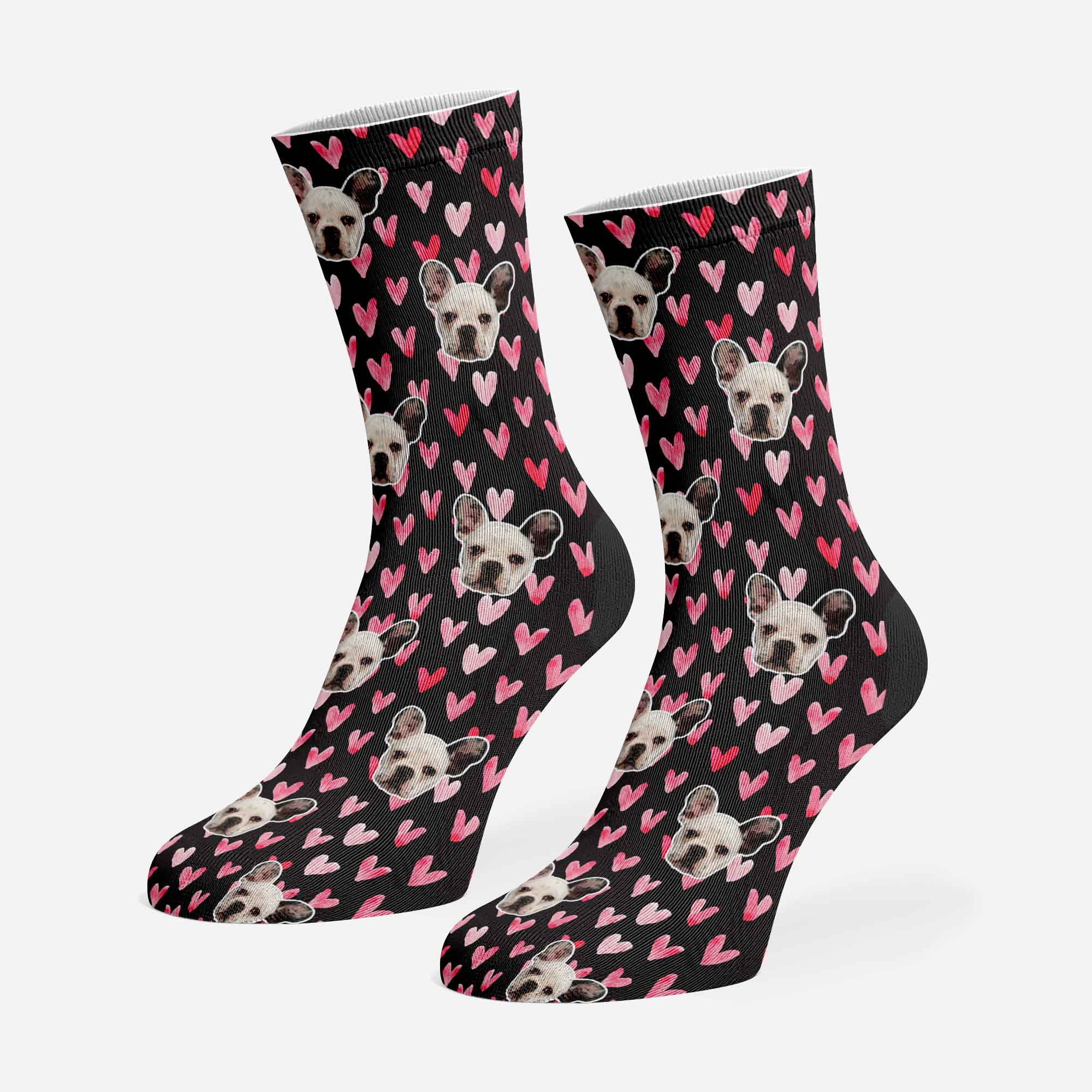 Love Heart Dogsy Socks