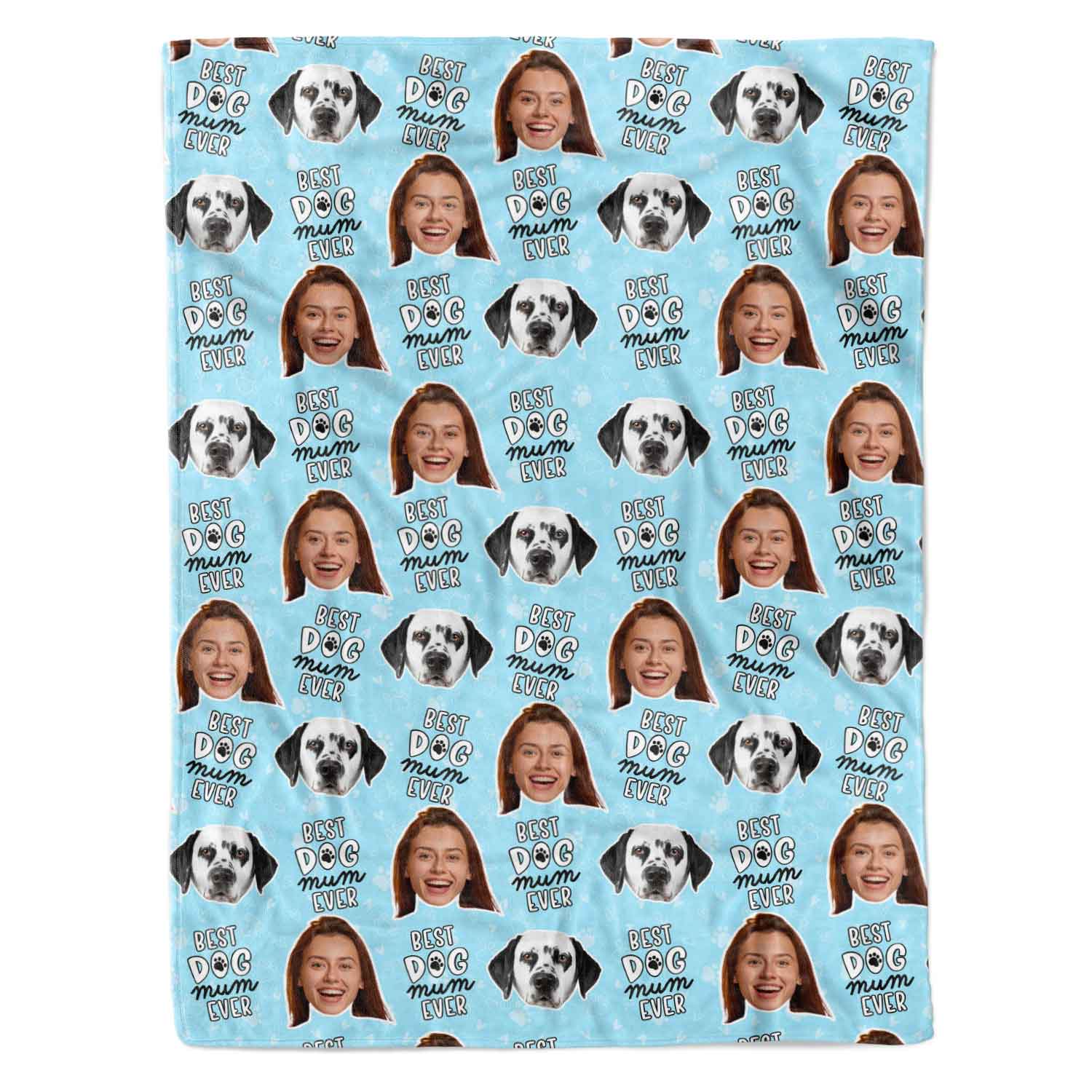Best Dog Mum Ever Personalised Dog Blanket