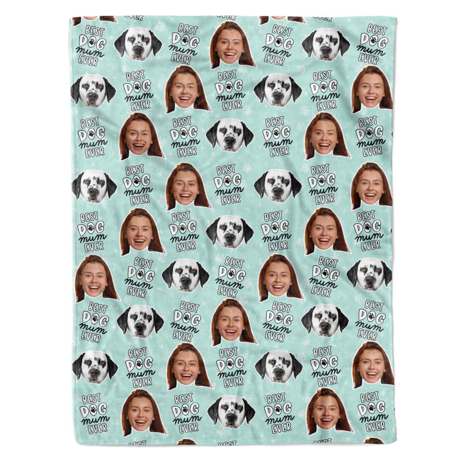 Best Dog Mum Ever Personalised Dog Blanket