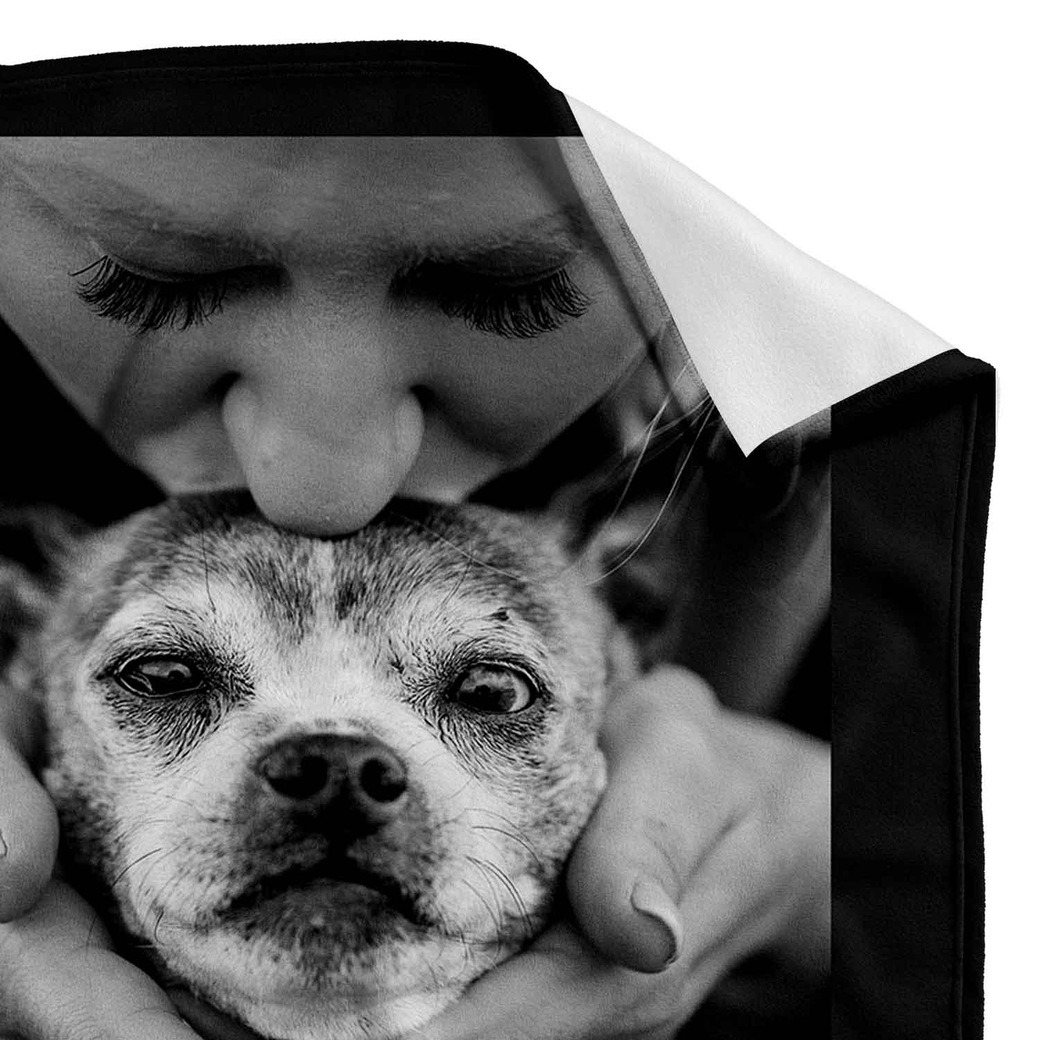 Personalised Dog Memorial Blanket With (Name & Quote)