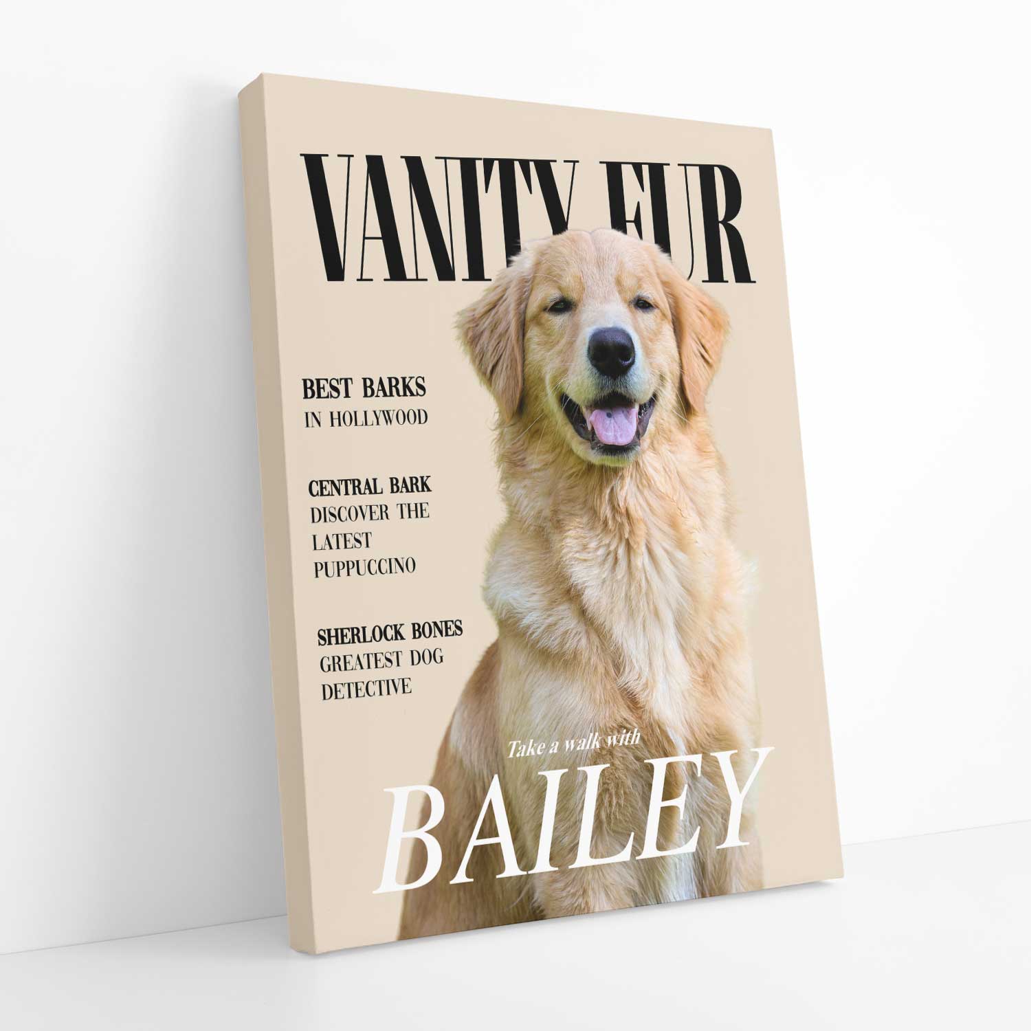 Vanity Fur Photo Canvas