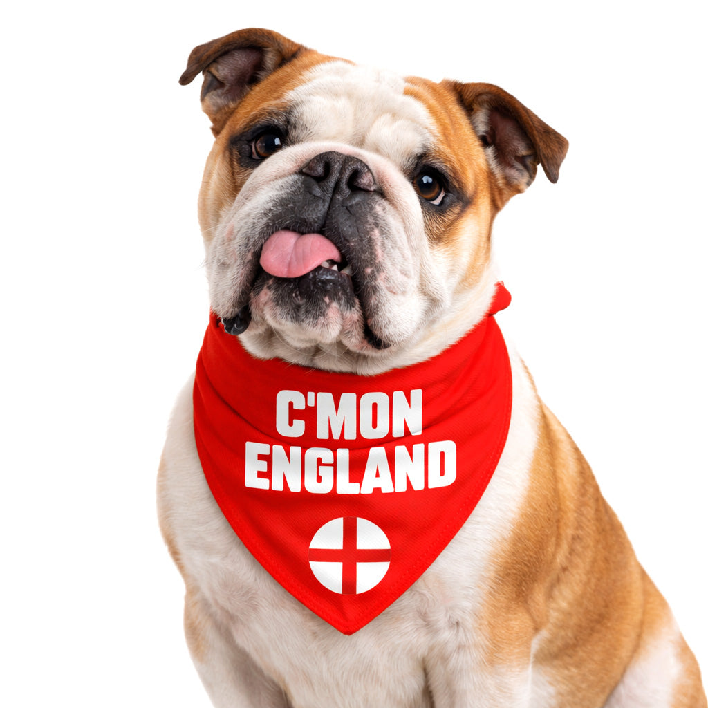 Come on England Dog Bandana