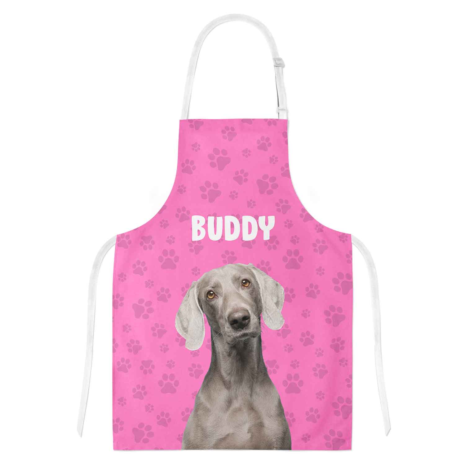 Your Dog Name & Face Personalised Apron