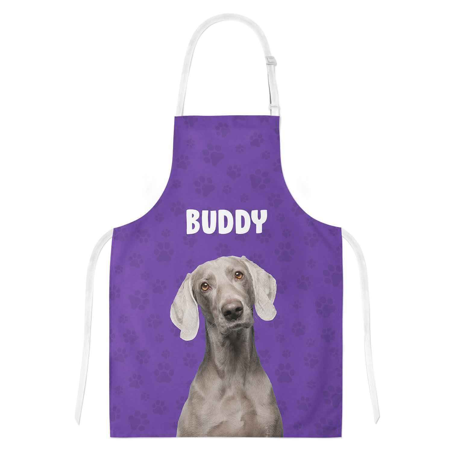 Your Dog Name & Face Personalised Apron