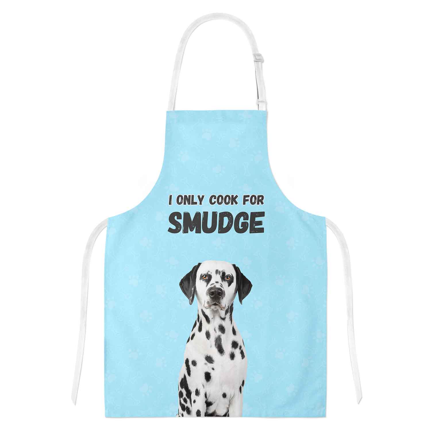 I Only Cook For (Dogs Name) Personalised Apron