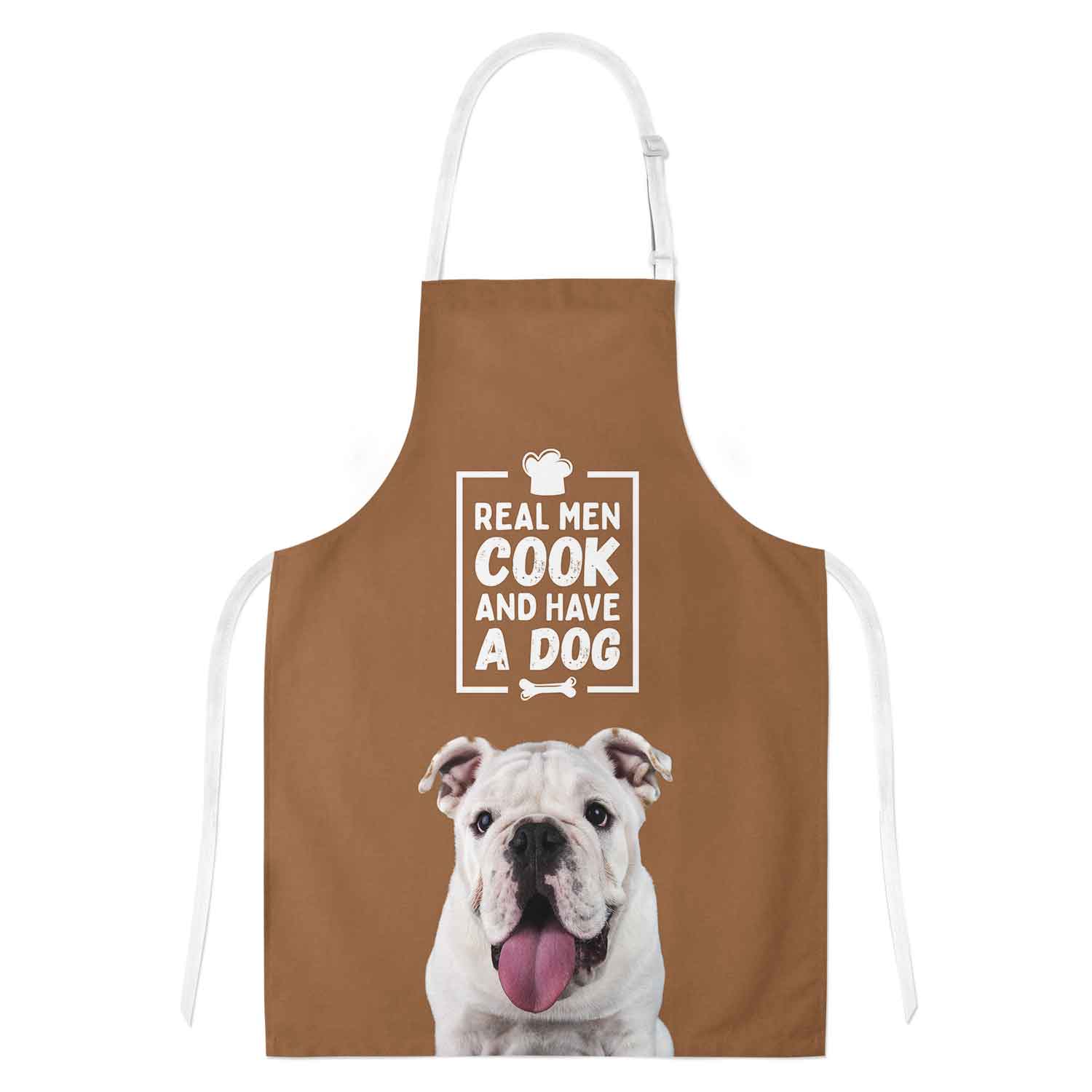 Real Men Cook & Have A Dog Personalised Apron
