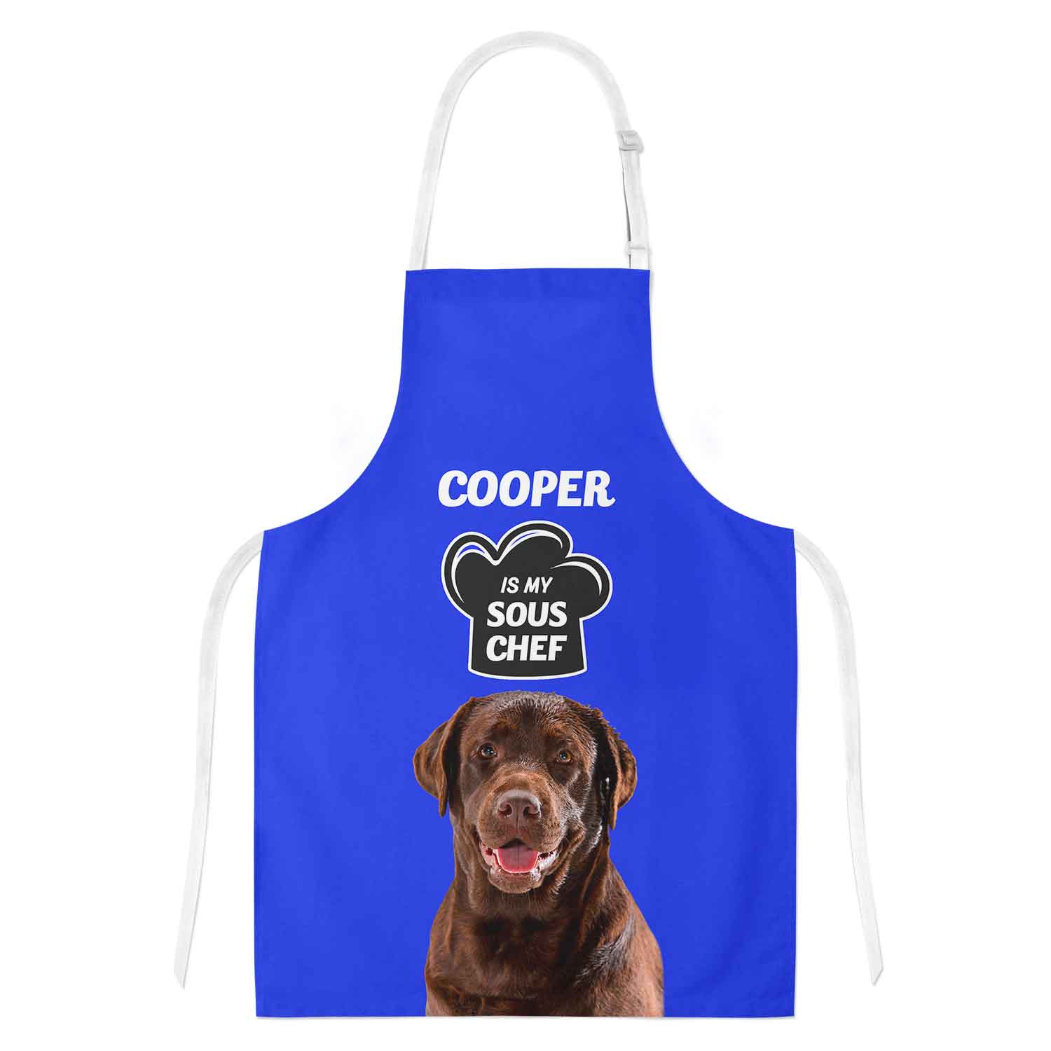 (Dogs Name) Is My Sous Chef Personalised Apron