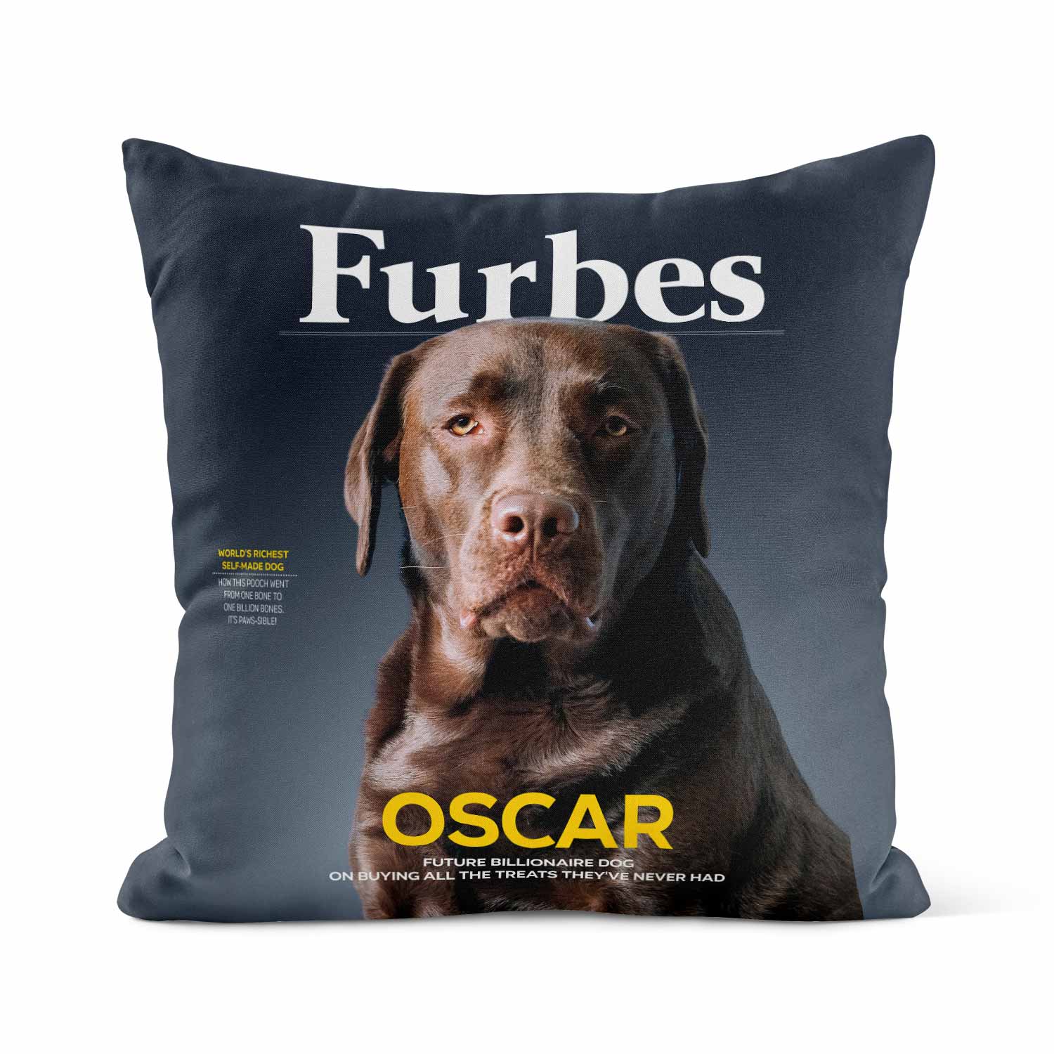 Furbes Magazine Personalised Cushion