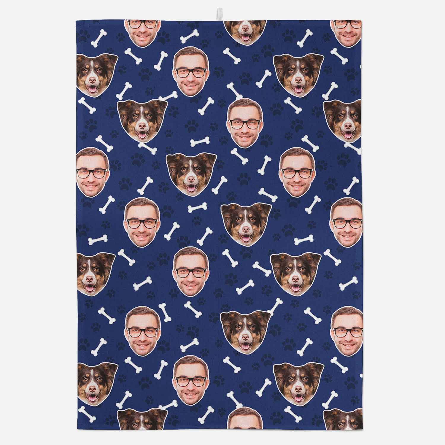 Your Dog & You Personalised Tea Towel