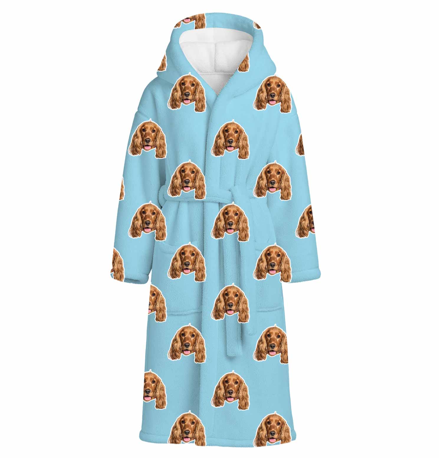 Your Dog's Face Personalised Dressing Gown