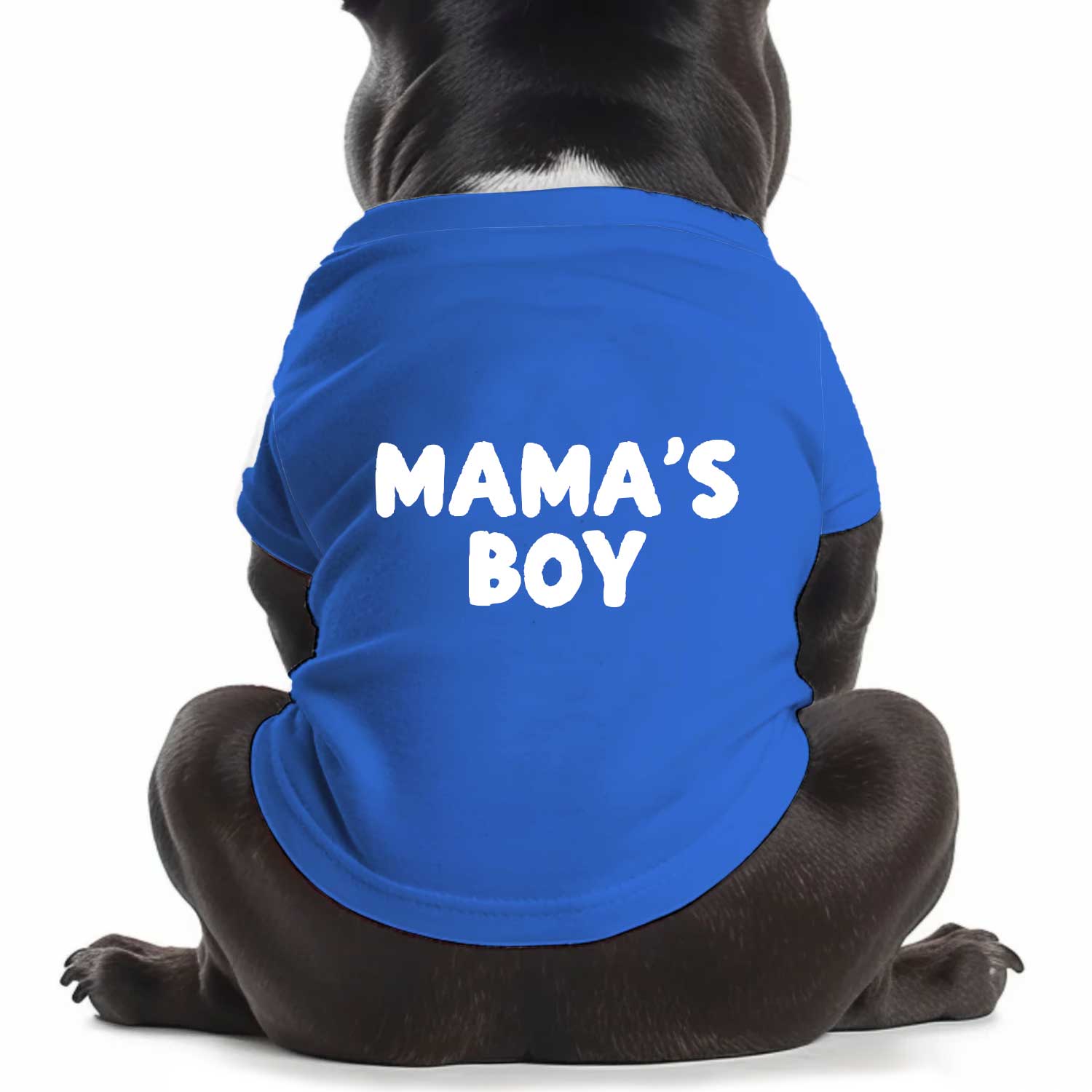 Mama's Boy Dog T Shirt