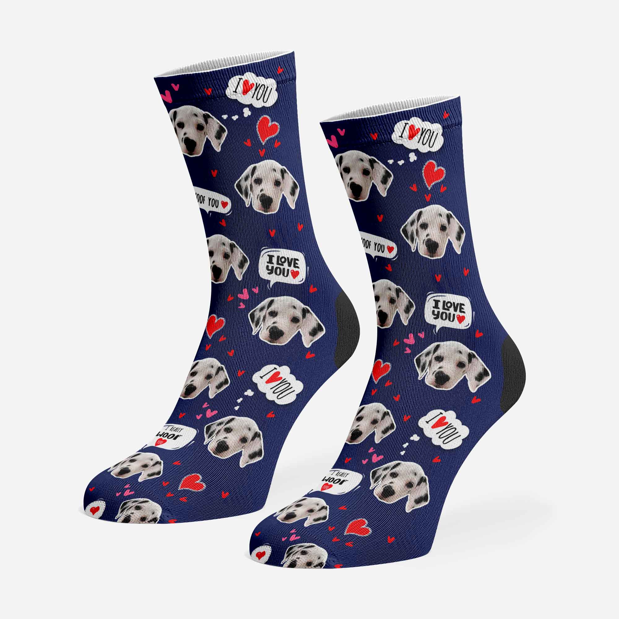 I Woof You Socks