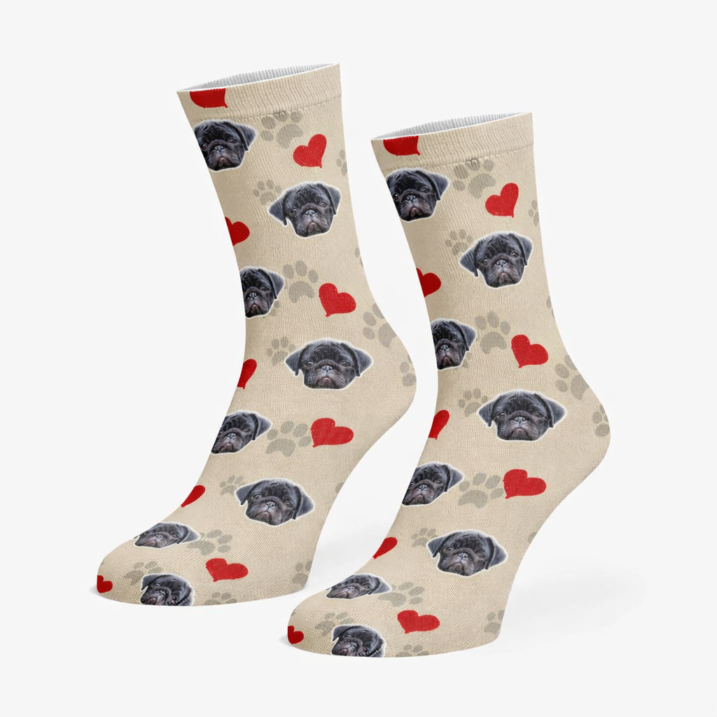 Your Dog Heart Socks