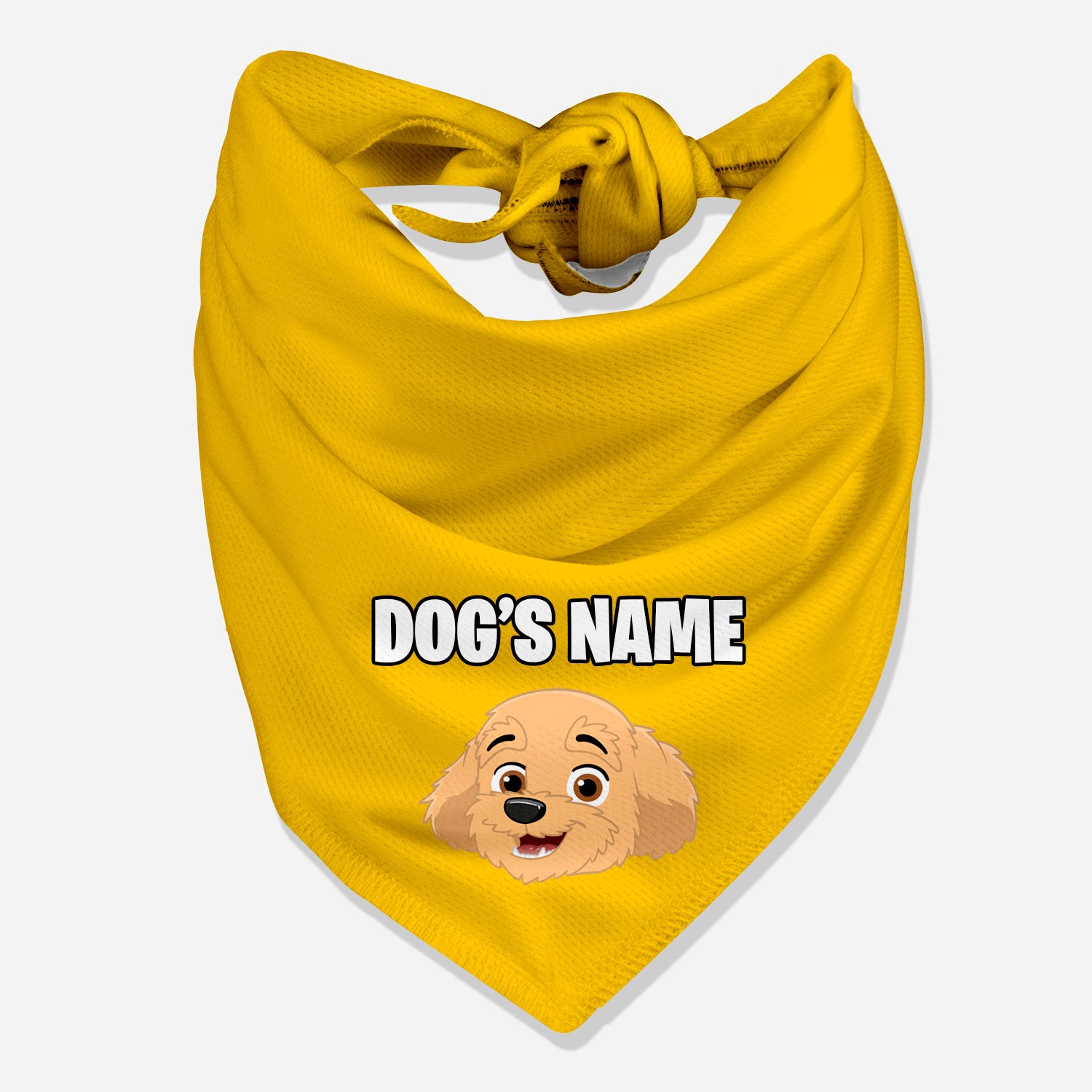 Your Dog Cartoon Personalised Bandana
