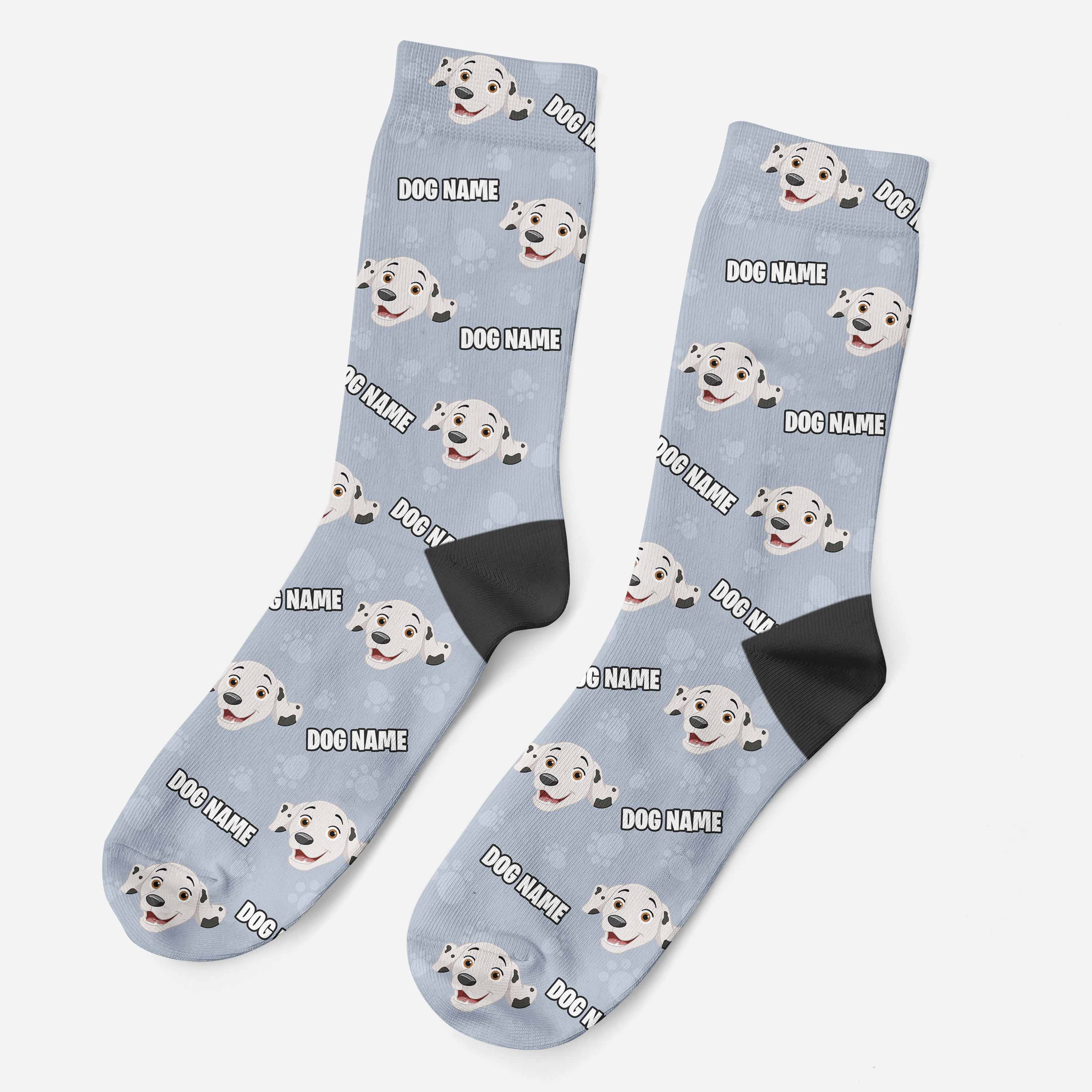 Your Cartoon Dog Personalised Socks