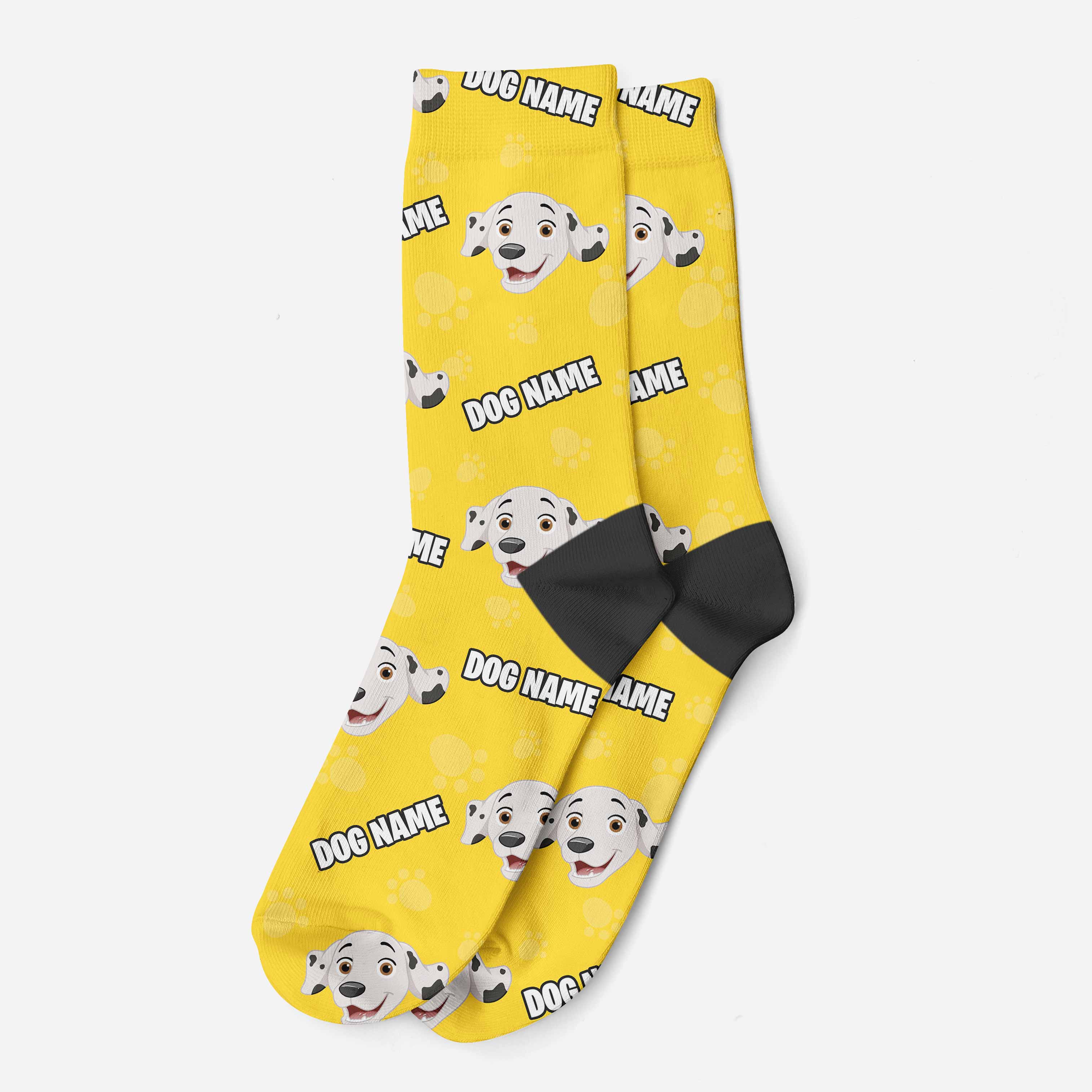 Your Cartoon Dog Personalised Socks