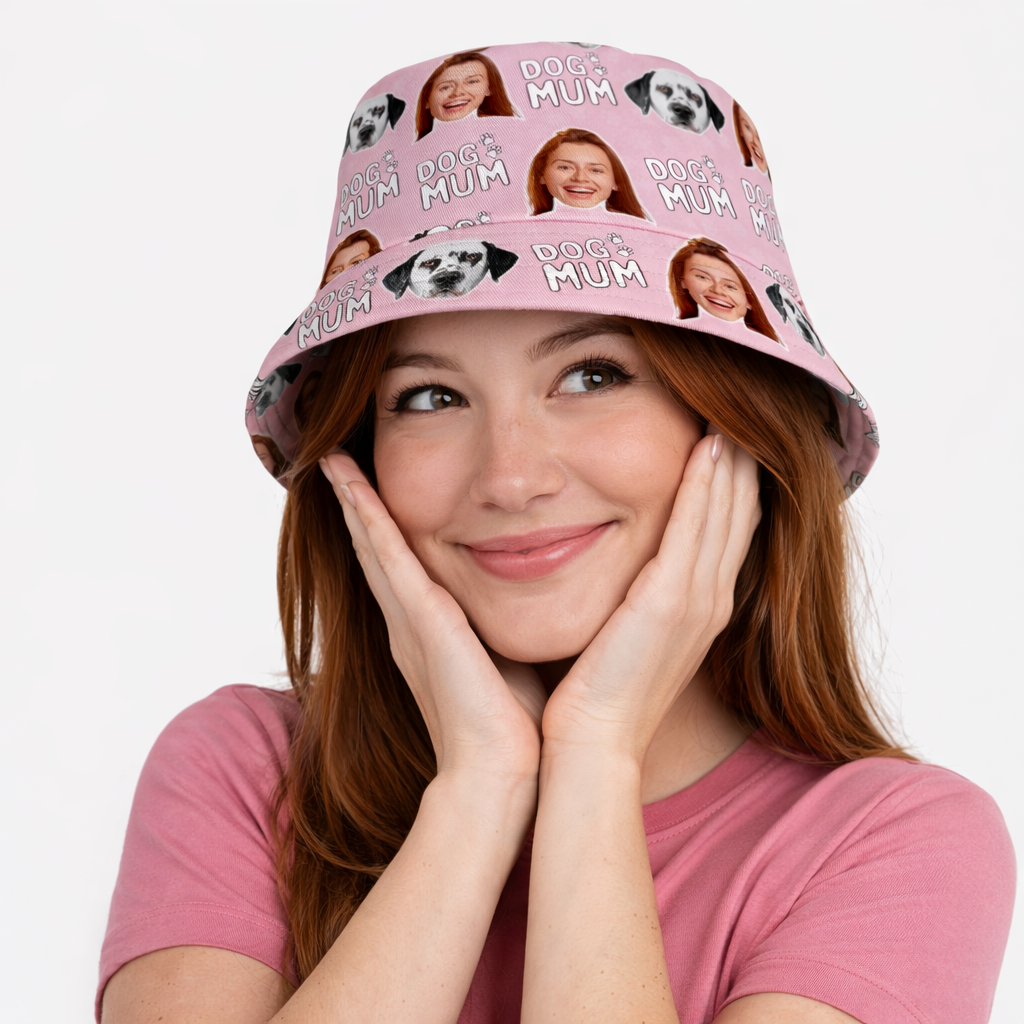 Dog Mum Custom Bucket Hat