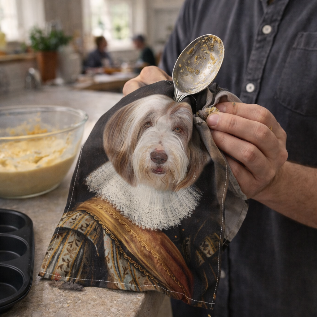 Dog Noble Tea Towel