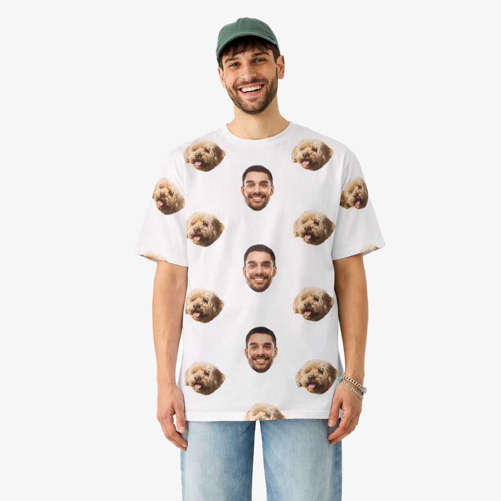 Dog & Owner Unisex White T-Shirt
