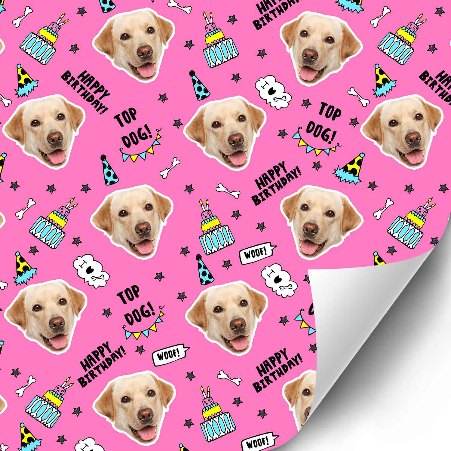 Dogsy Birthday Wrapping Paper