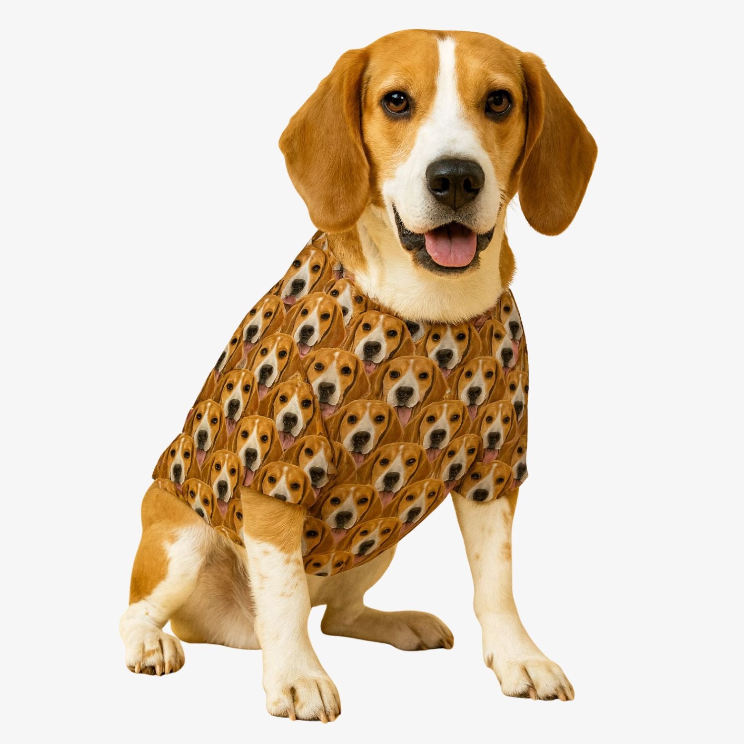 Face Mash Personalised Dog T Shirt