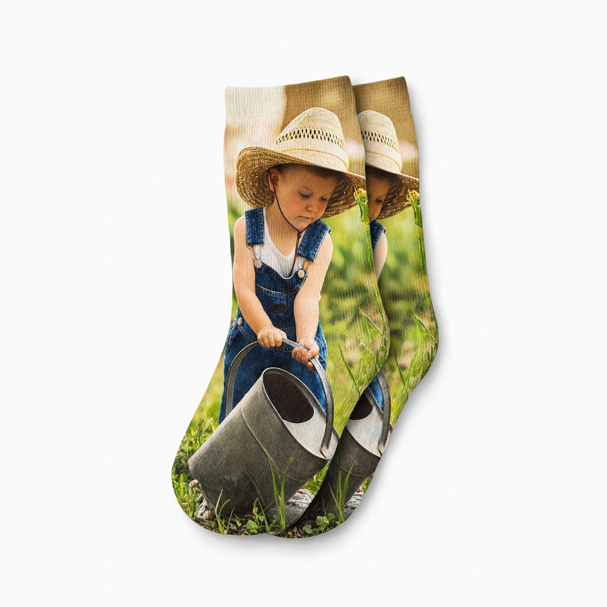 Full Photo Personalised Kids Socks