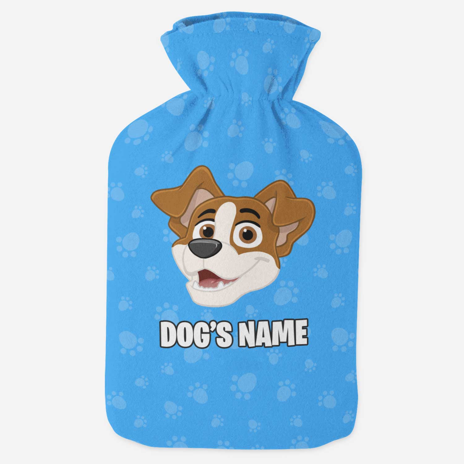 Your Dog Cartoon Personalised Hot Water Bottle