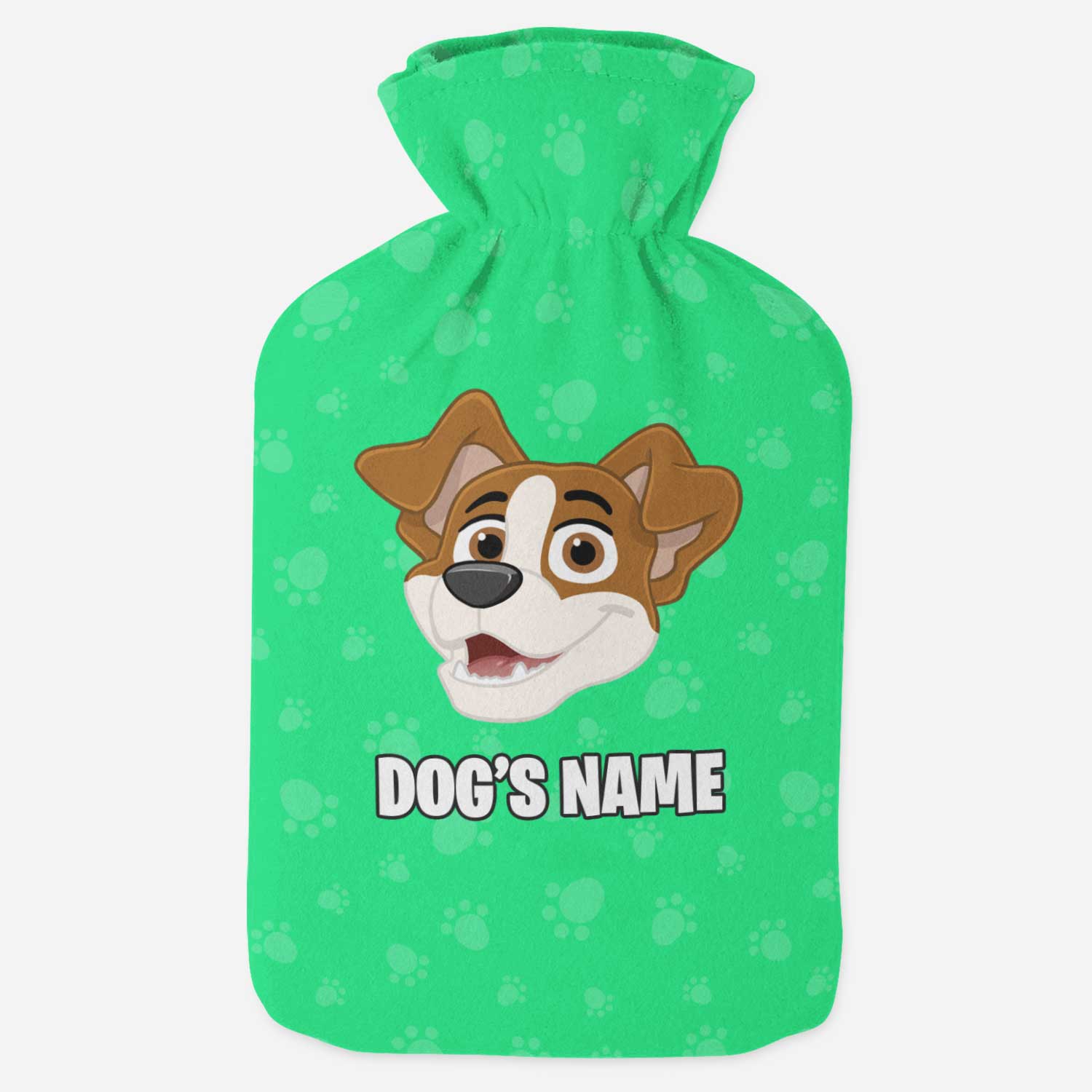 Your Dog Cartoon Personalised Hot Water Bottle