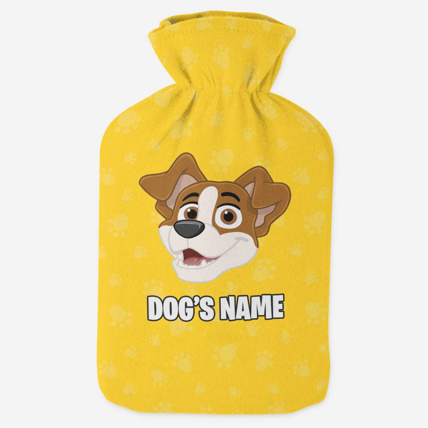 Your Dog Cartoon Personalised Hot Water Bottle