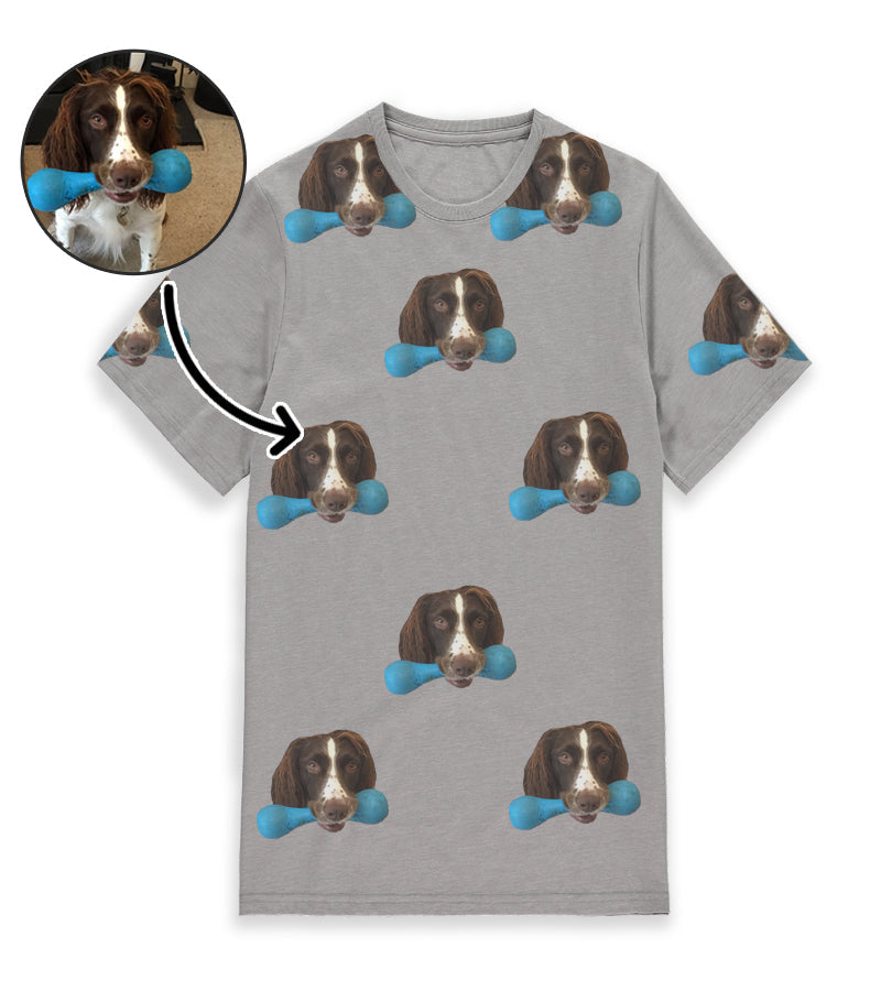 Your Dogs Photo On A Kids T-Shirt