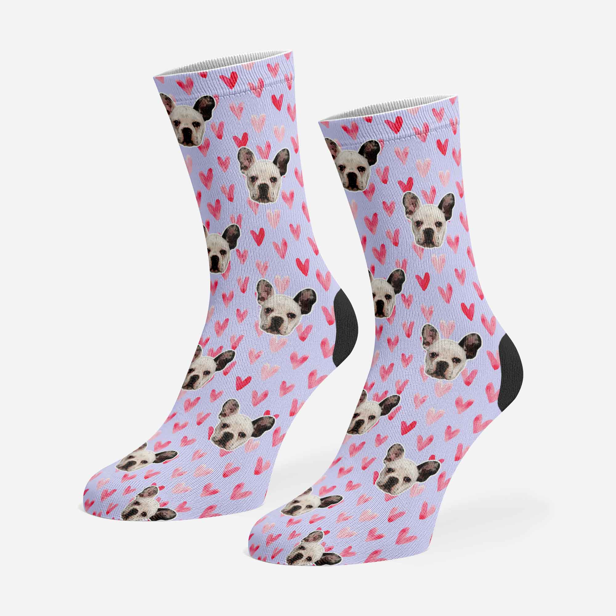 Love Heart Dogsy Socks