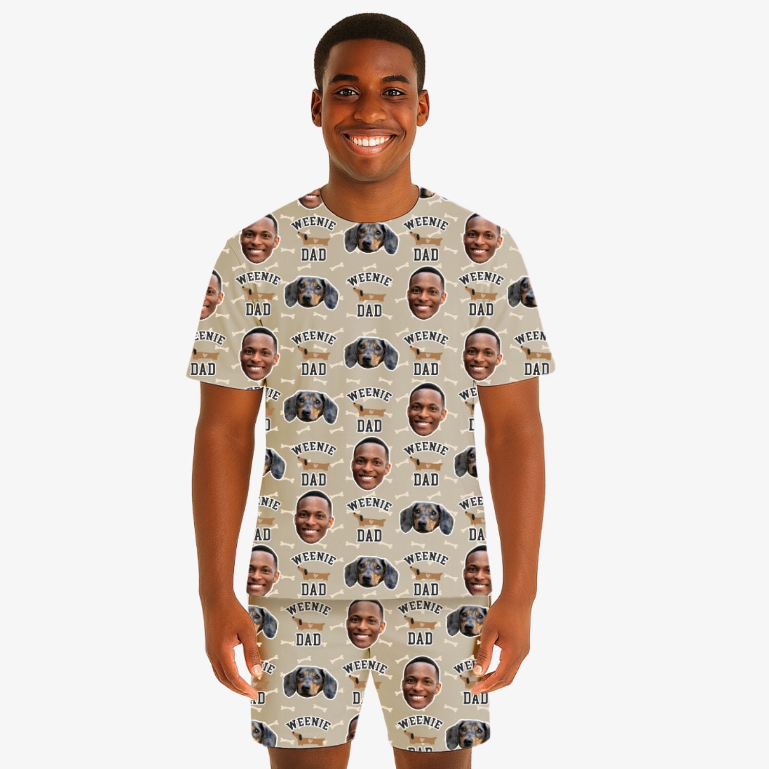 Weenie Dad Men's Personalised Pyjamas