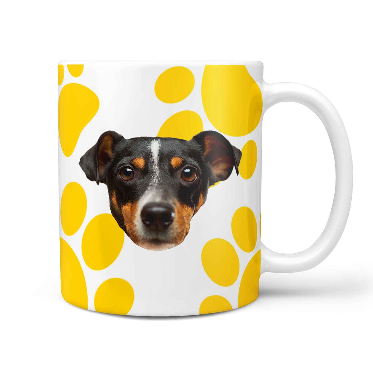Your Dog (Name) Is The Real Boss Personalised Mug