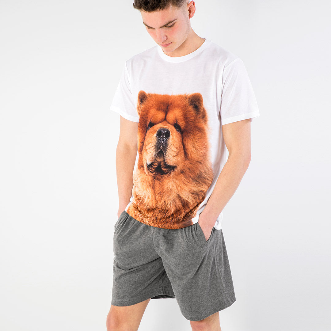 Dog Photo Mens Pyjamas