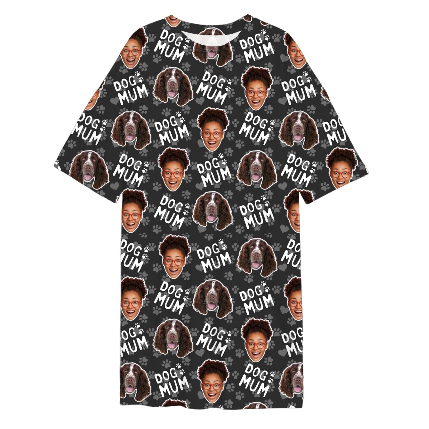 Dog Mum Ladies Sleepy Nightshirt