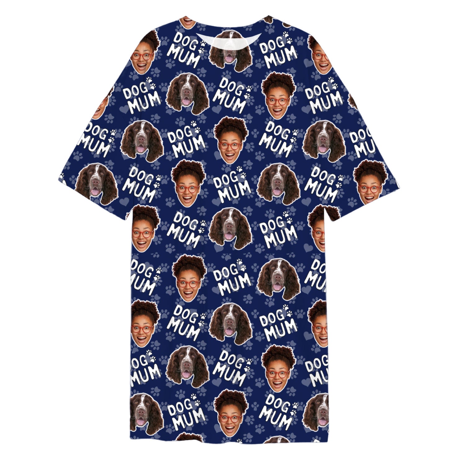 Dog Mum Ladies Sleepy Nightshirt