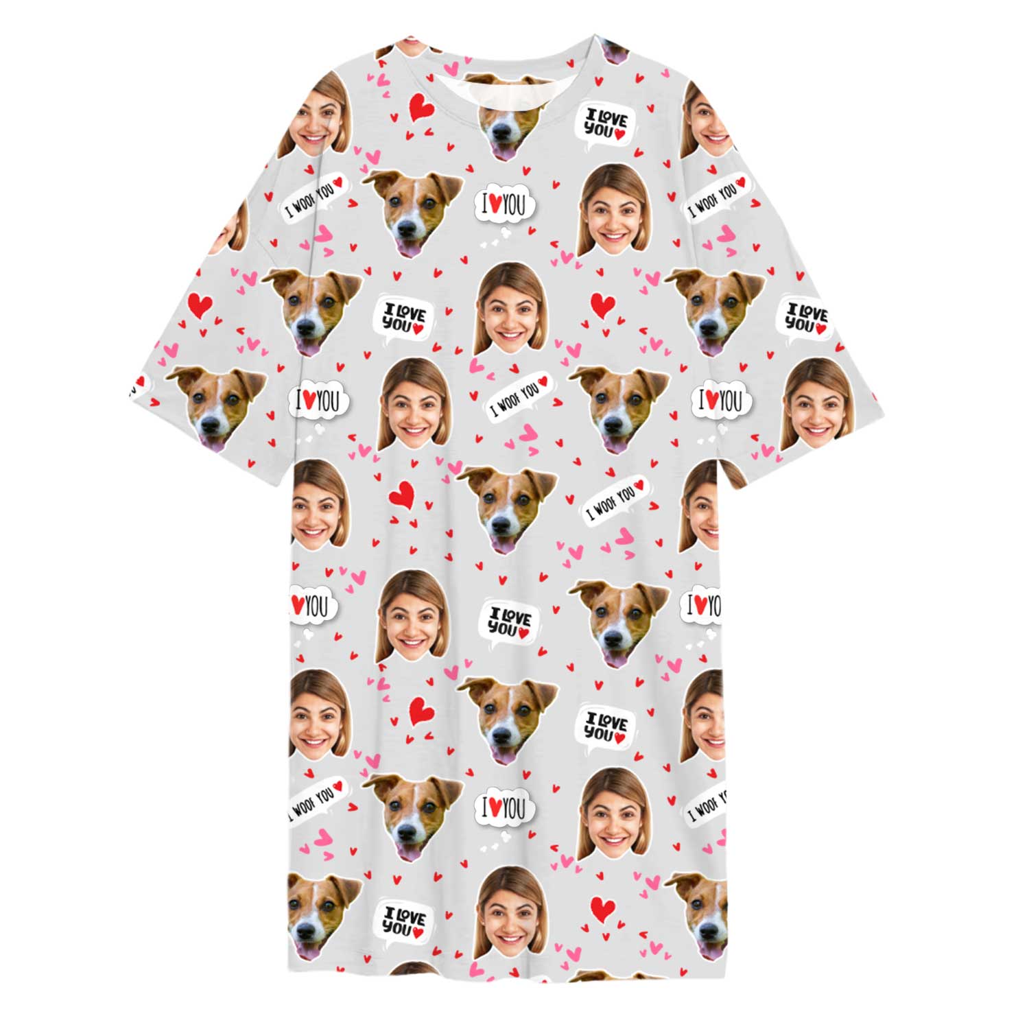 I Woof You Ladies Sleepy Nightshirt