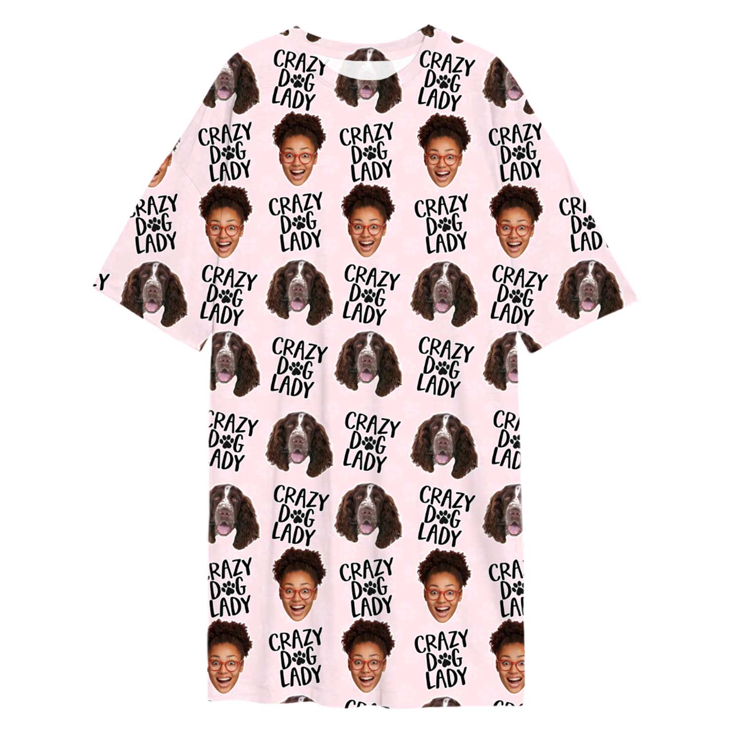 Crazy Dog Lady Sleepy Nightshirt