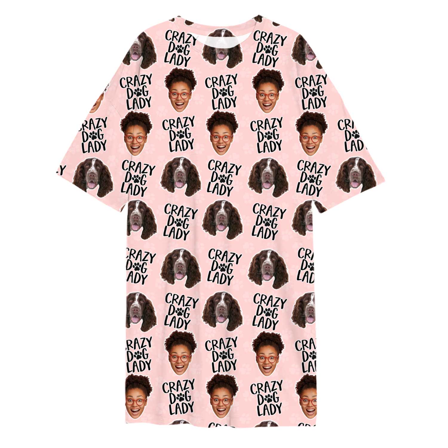 Crazy Dog Lady Sleepy Nightshirt