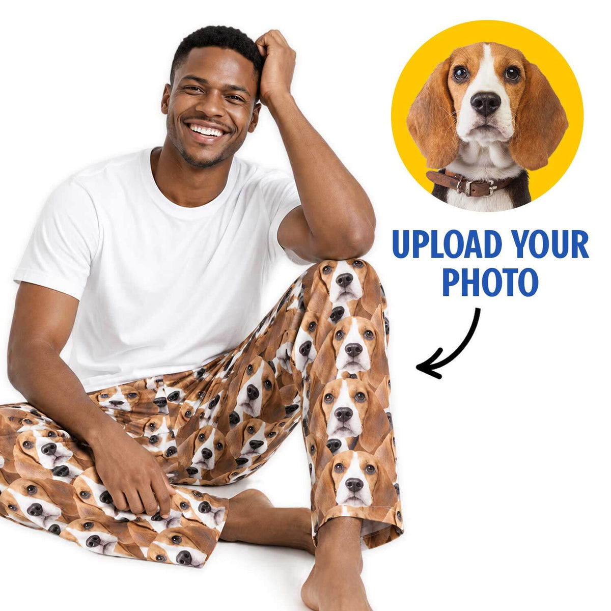Men's Dog Mash Pyjama Bottoms