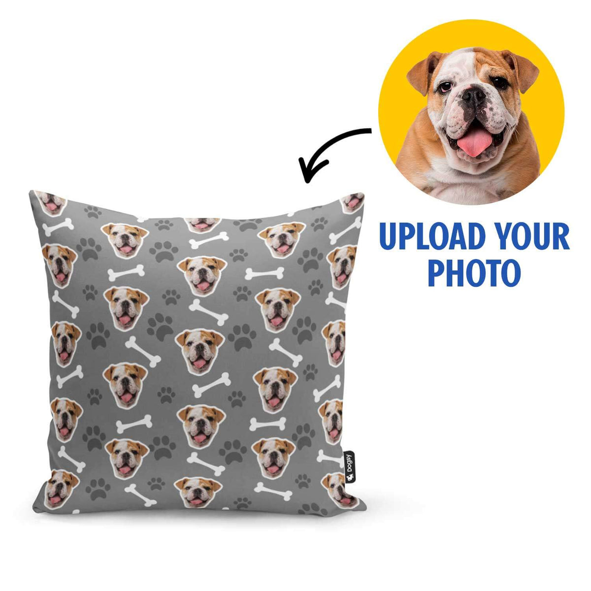 Your Dog Pattern Cushion