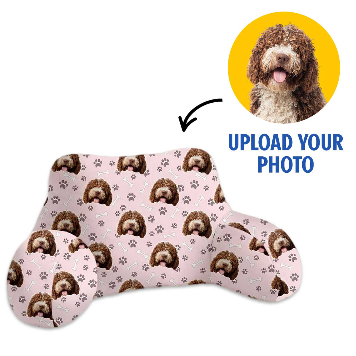 Personalised Dog Cuddle Cushion