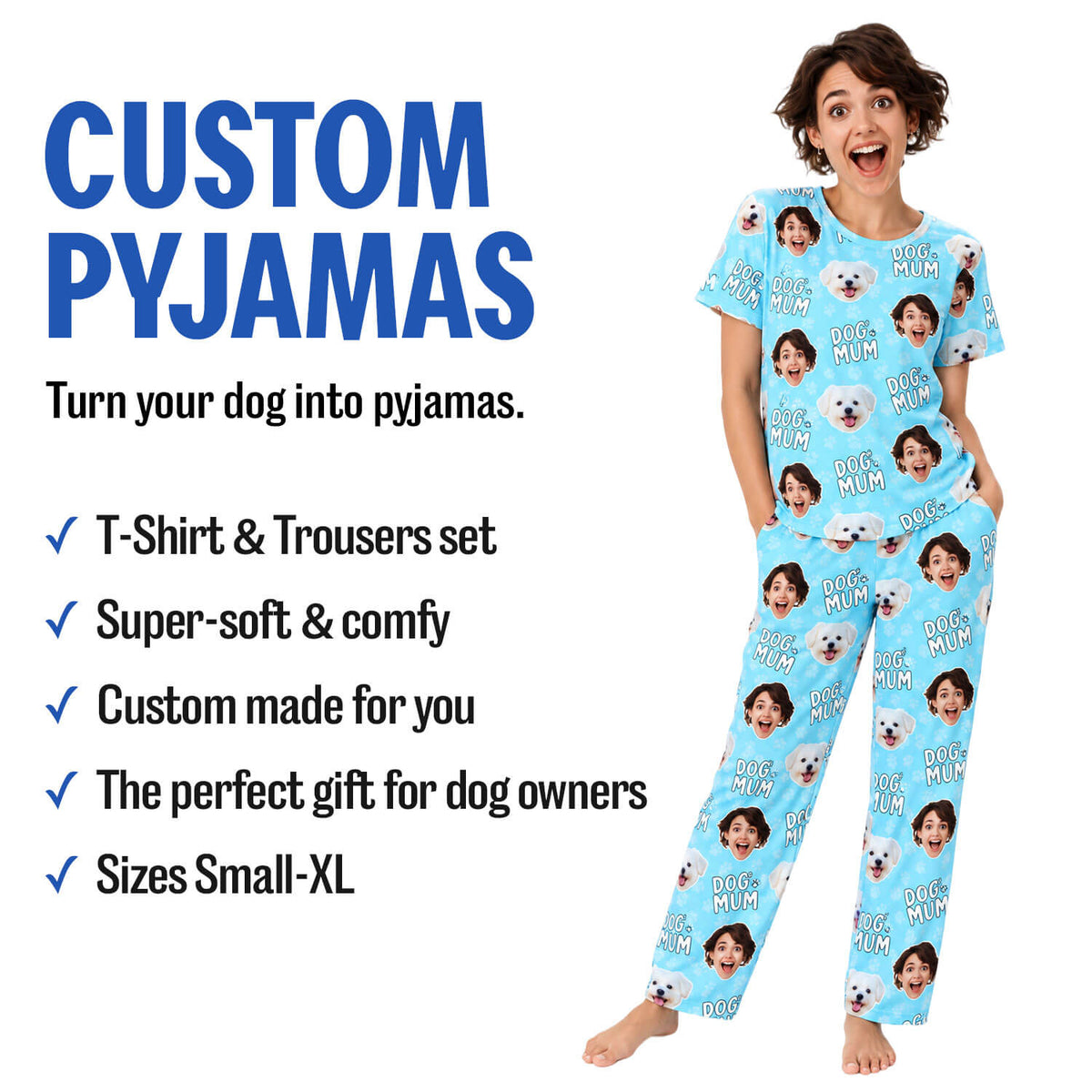 Your Dog Women's Personalised Pyjamas - Trouser Set