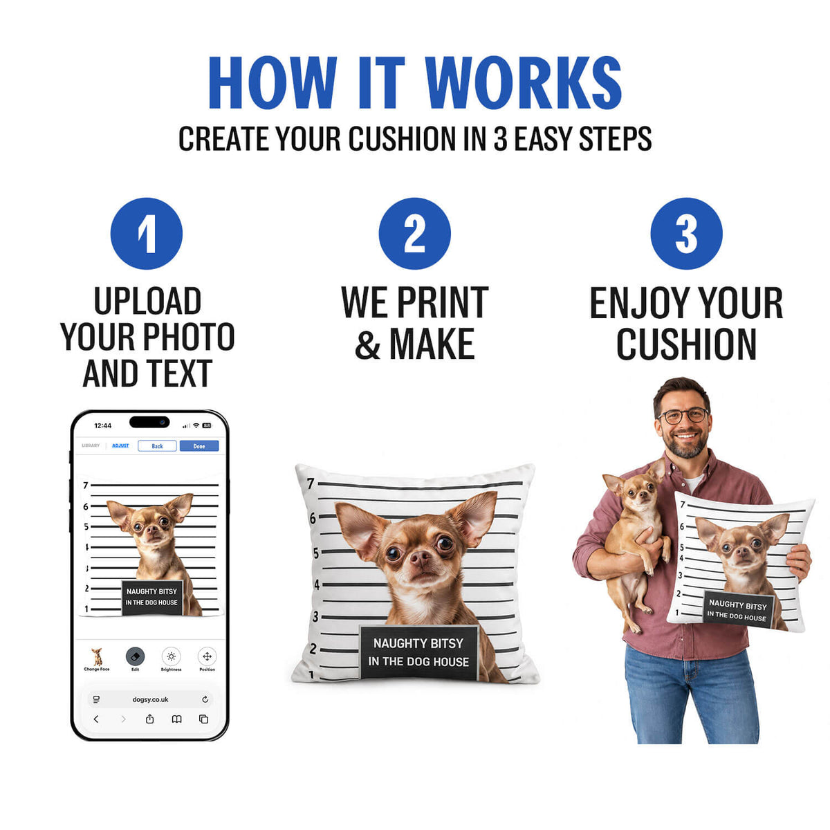 Dogsy Jail Cushion