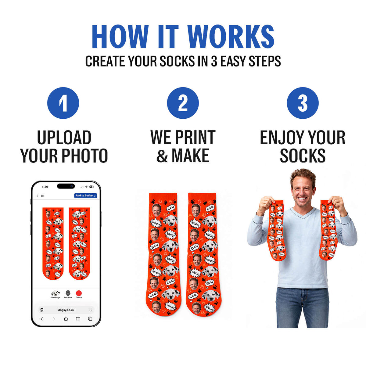 Your Dog on Socks