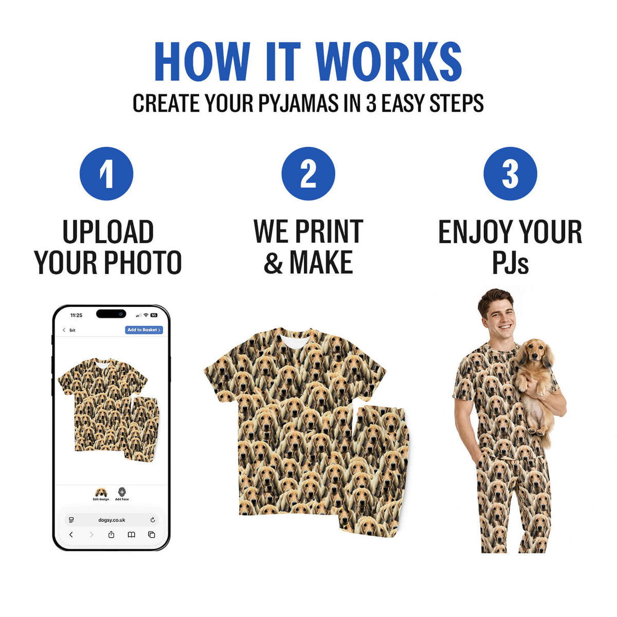 You Are One Hot Dog Men's Personalised Pyjamas - Trouser Set