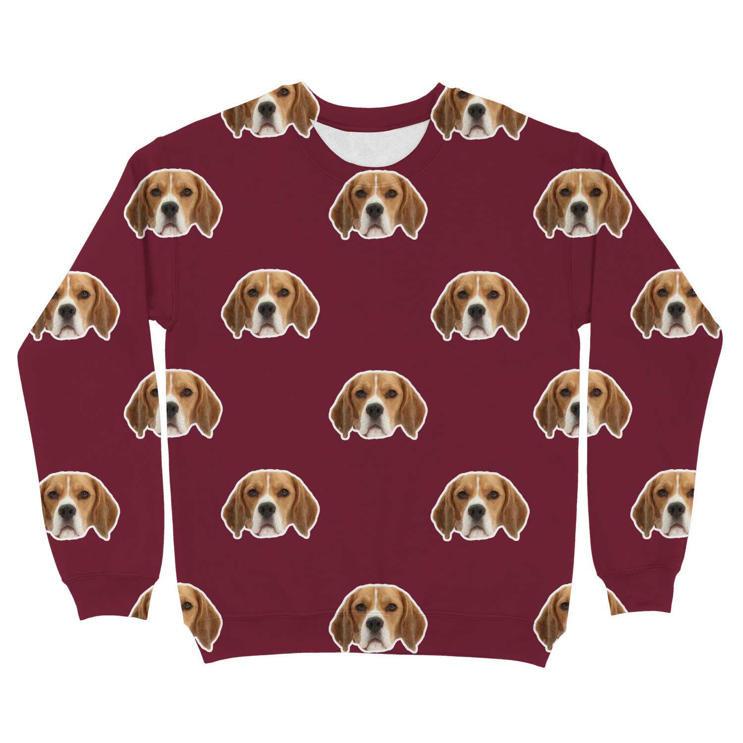 Your Dog Face Personalised Sweatshirt