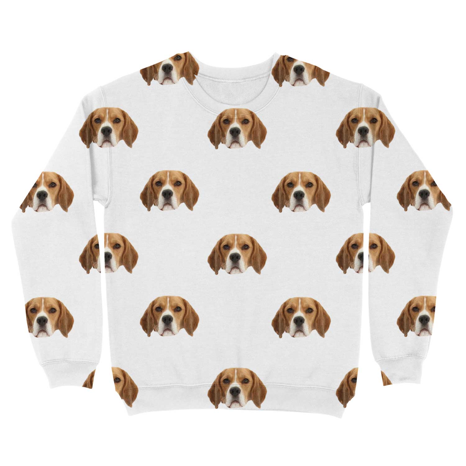 Your Dog Face Personalised Sweatshirt