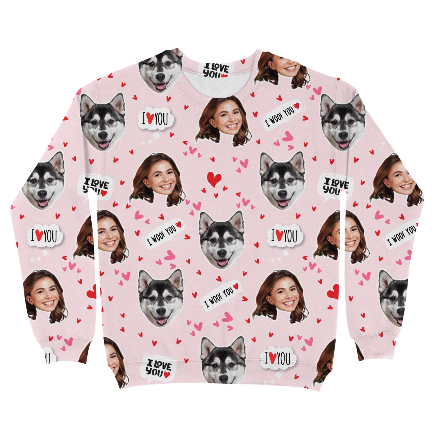 I Woof You Personalised Sweatshirt