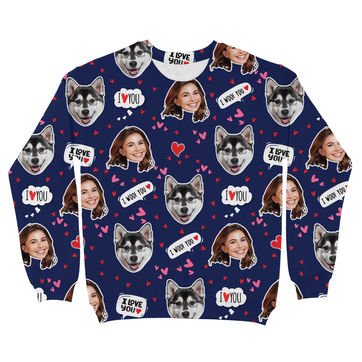 I Woof You Personalised Sweatshirt